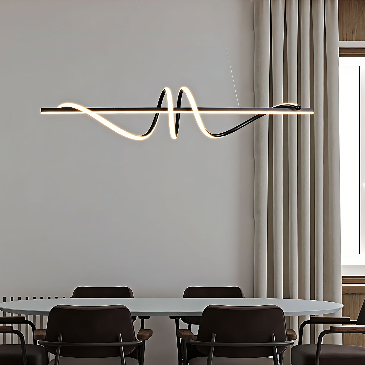 Lampa Wisząca Lhj023-cp 120 Cm Black  14
