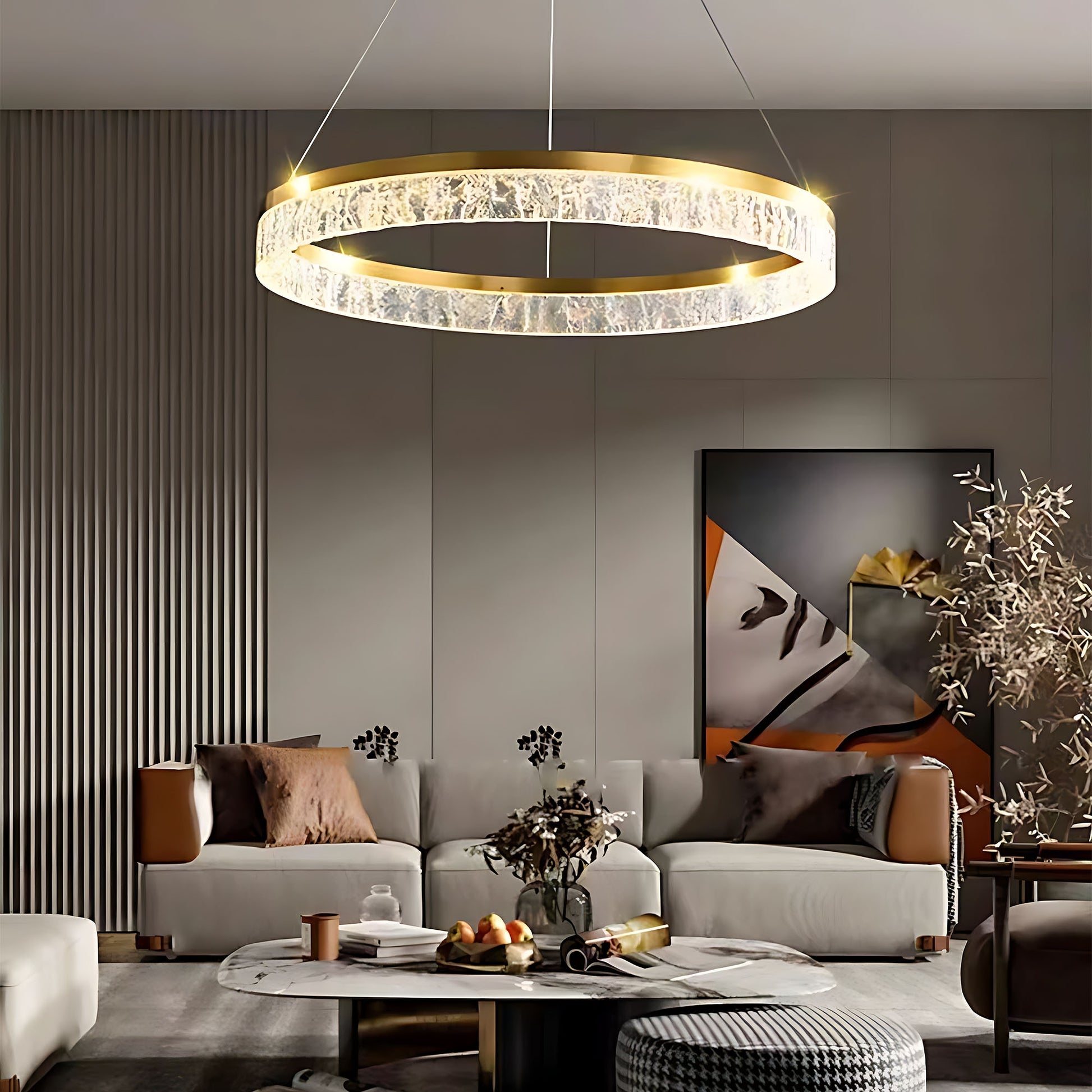 Lampa Led Lhj047-cp 80 Cm Gold  2