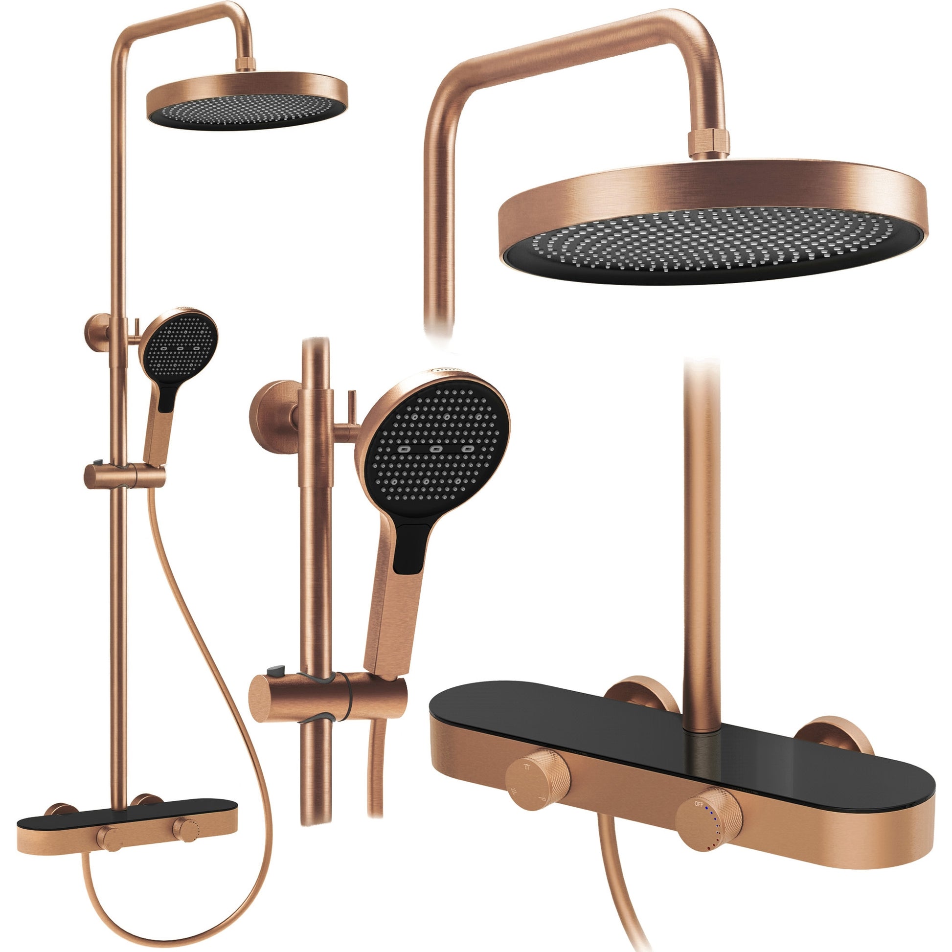 Set dus REA Creo Brush Copper  1