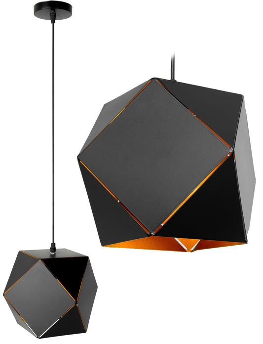 Lampa GEOMETRICA NEAGRA APP287-1CP 1