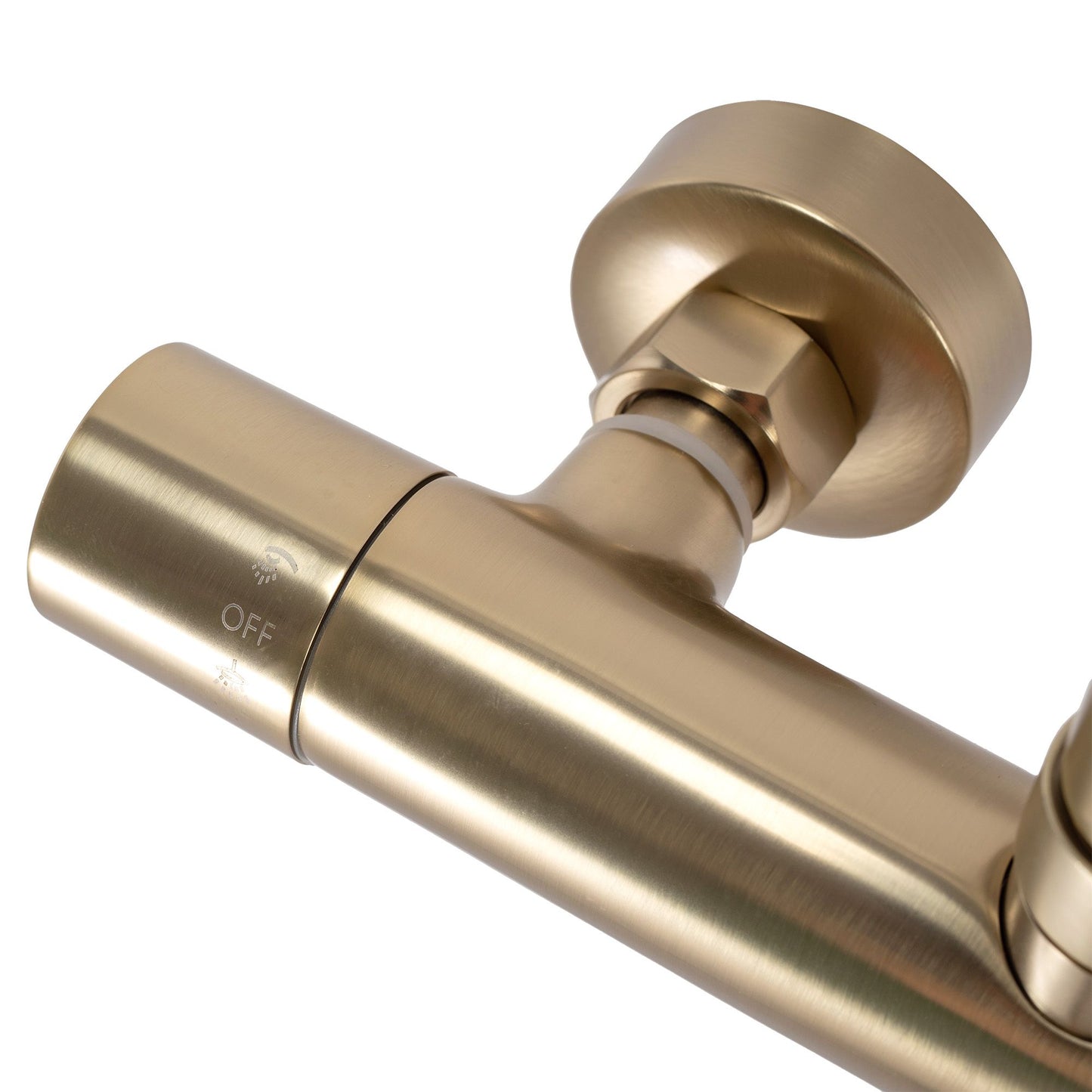 Set dus cu termostat Rea PAROT BRUSHED GOLD 8