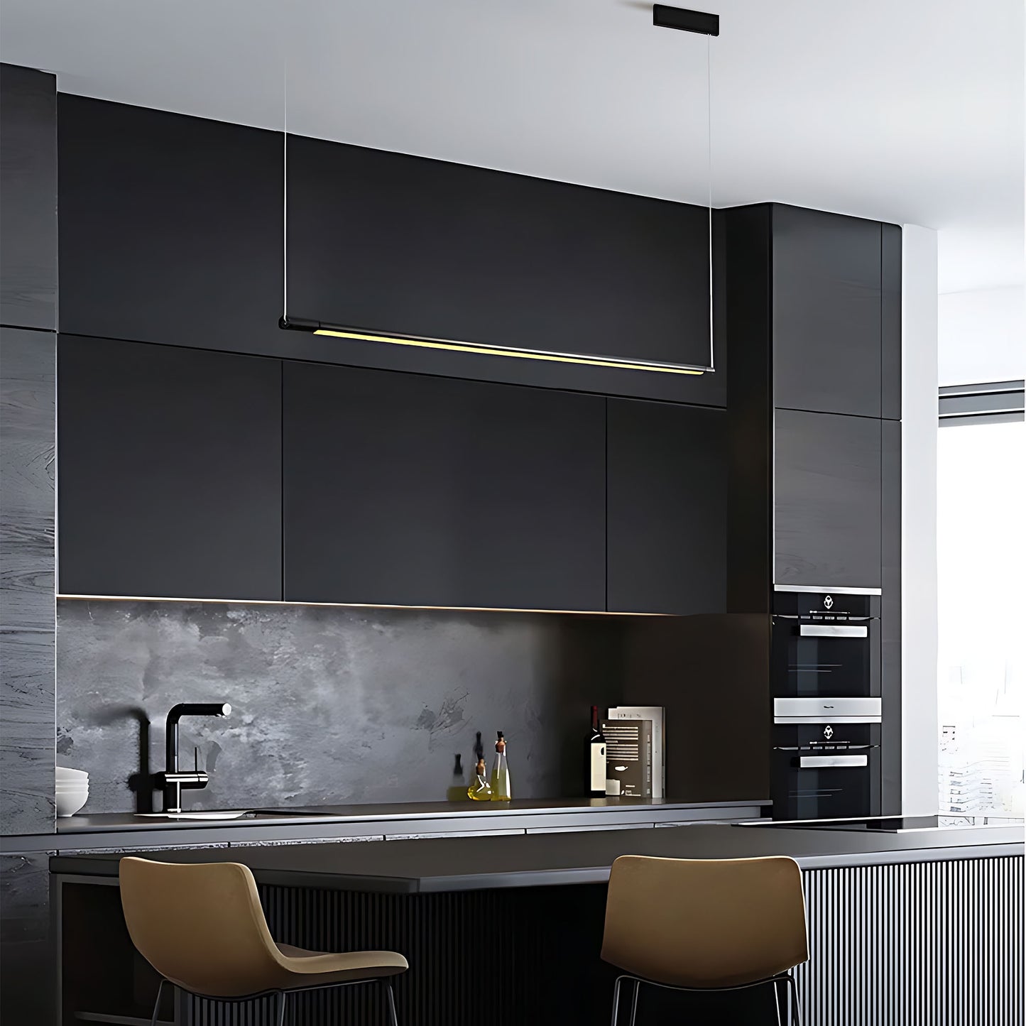 Lampă Suspendată Lhj031-cp 120 Cm Negru  7