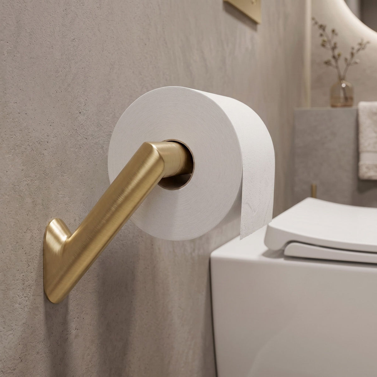 Suport Hârtie Igienică Will Brush Gold 4