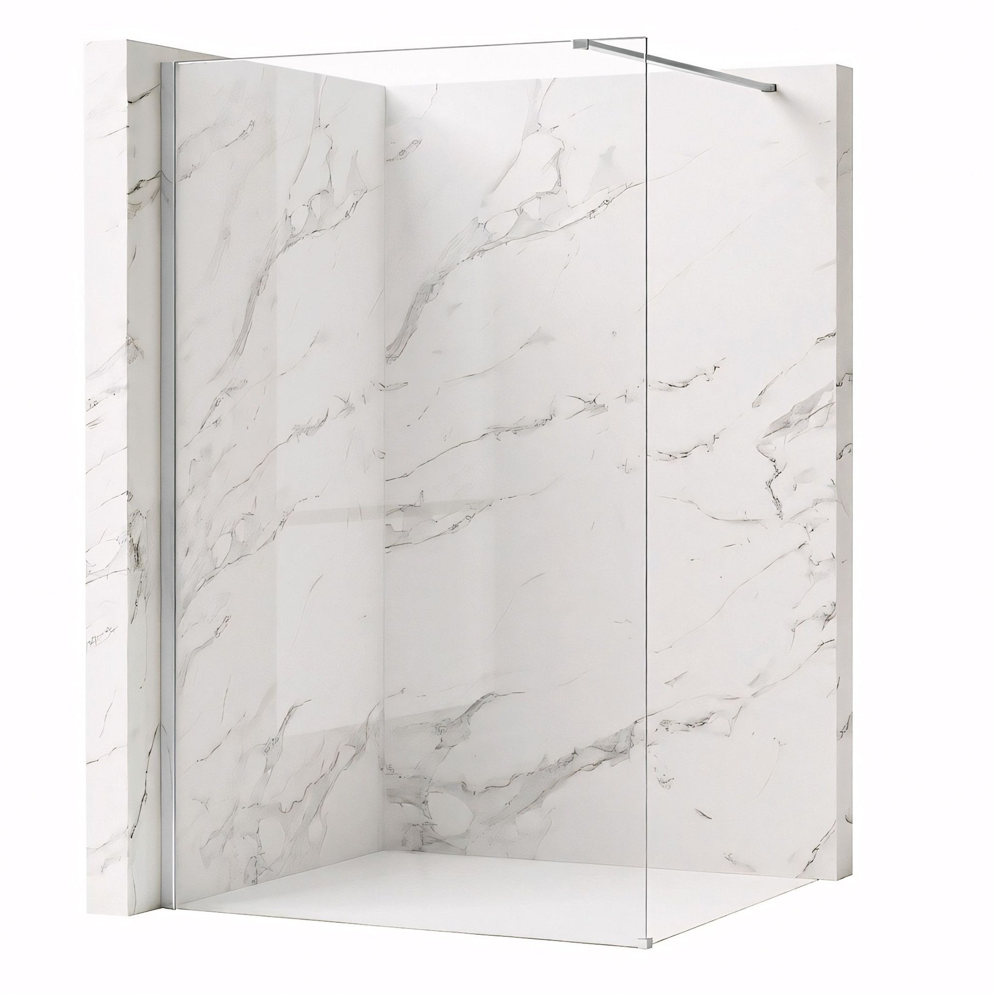Paravan de dus Rea Flexi Transparent / Chrome 70  1