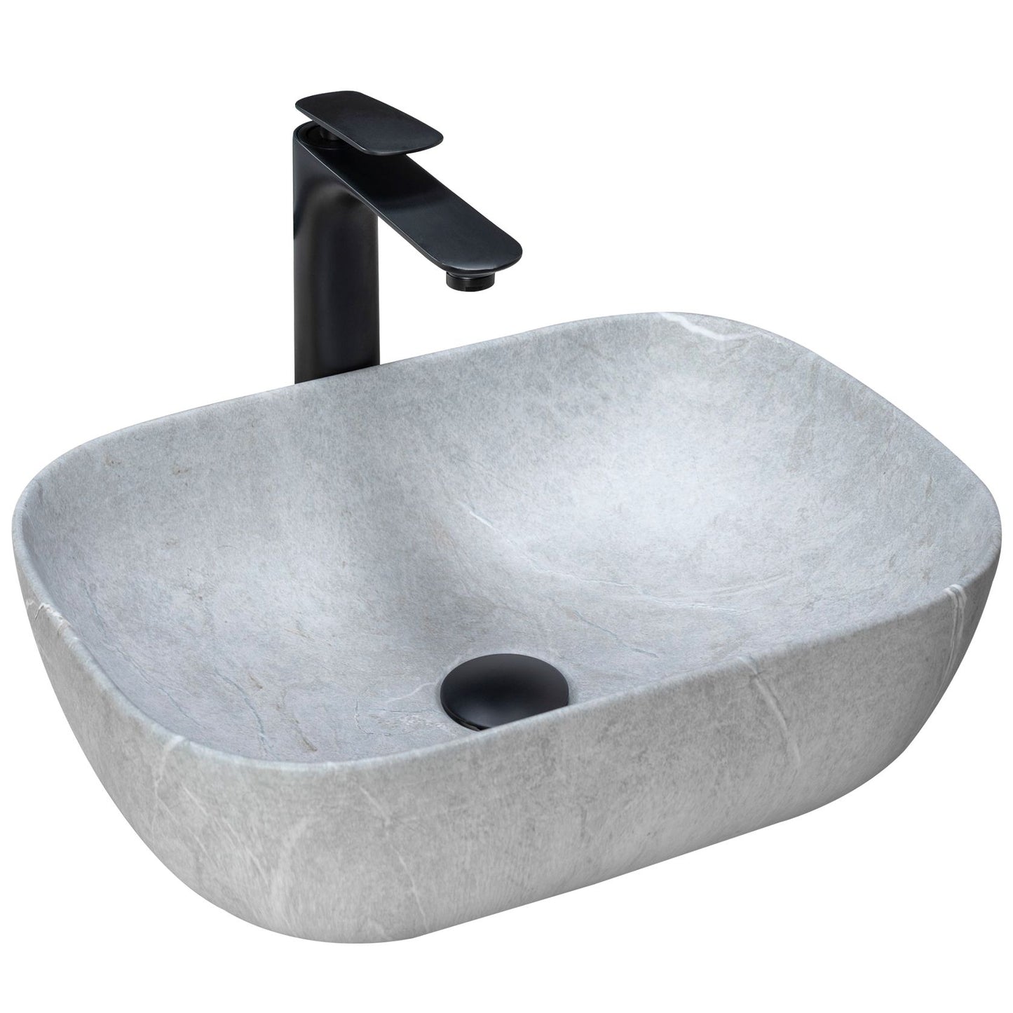 Lavoar pentru blat Rea Livia Gri Grey 1