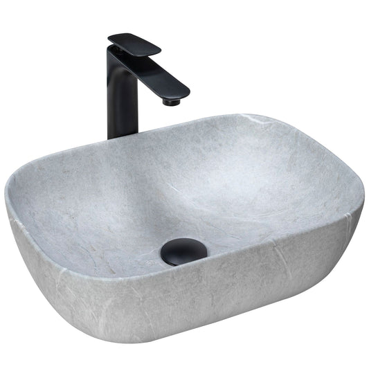 Lavoar pentru blat Rea Livia Gri Grey 1