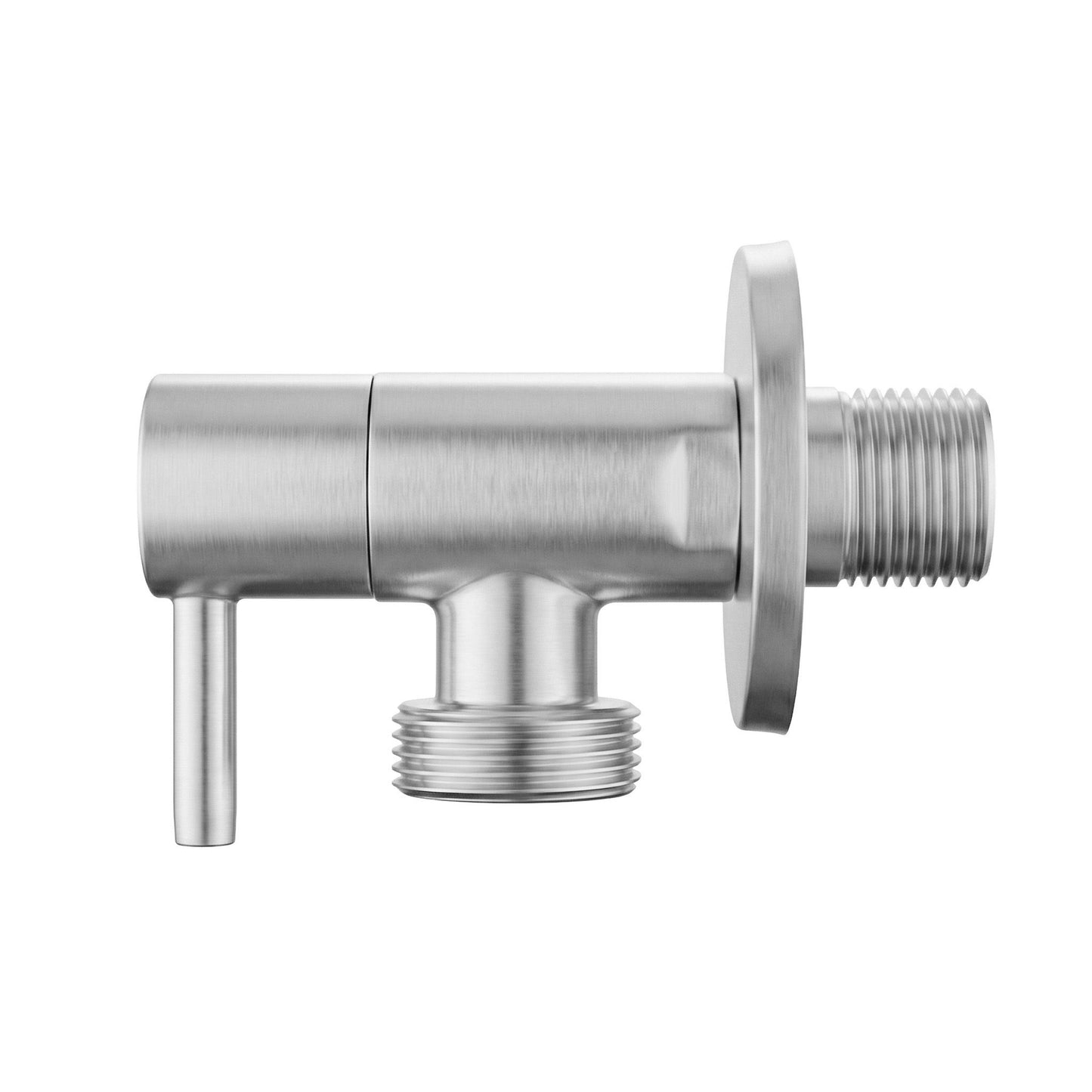 Robinet Colțar 1/2" X 3/4" Brush Nickel 4