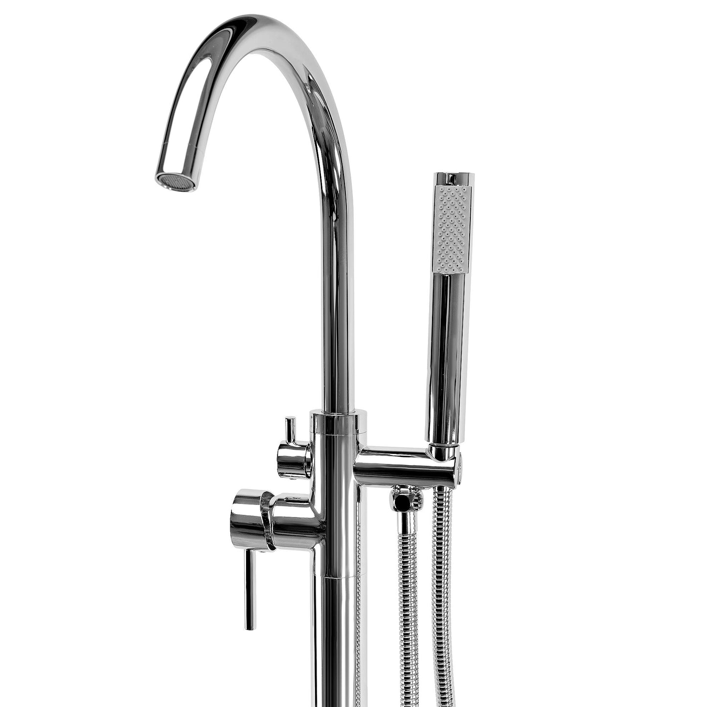 Baterie de podea Rea Lungo Chrome  5