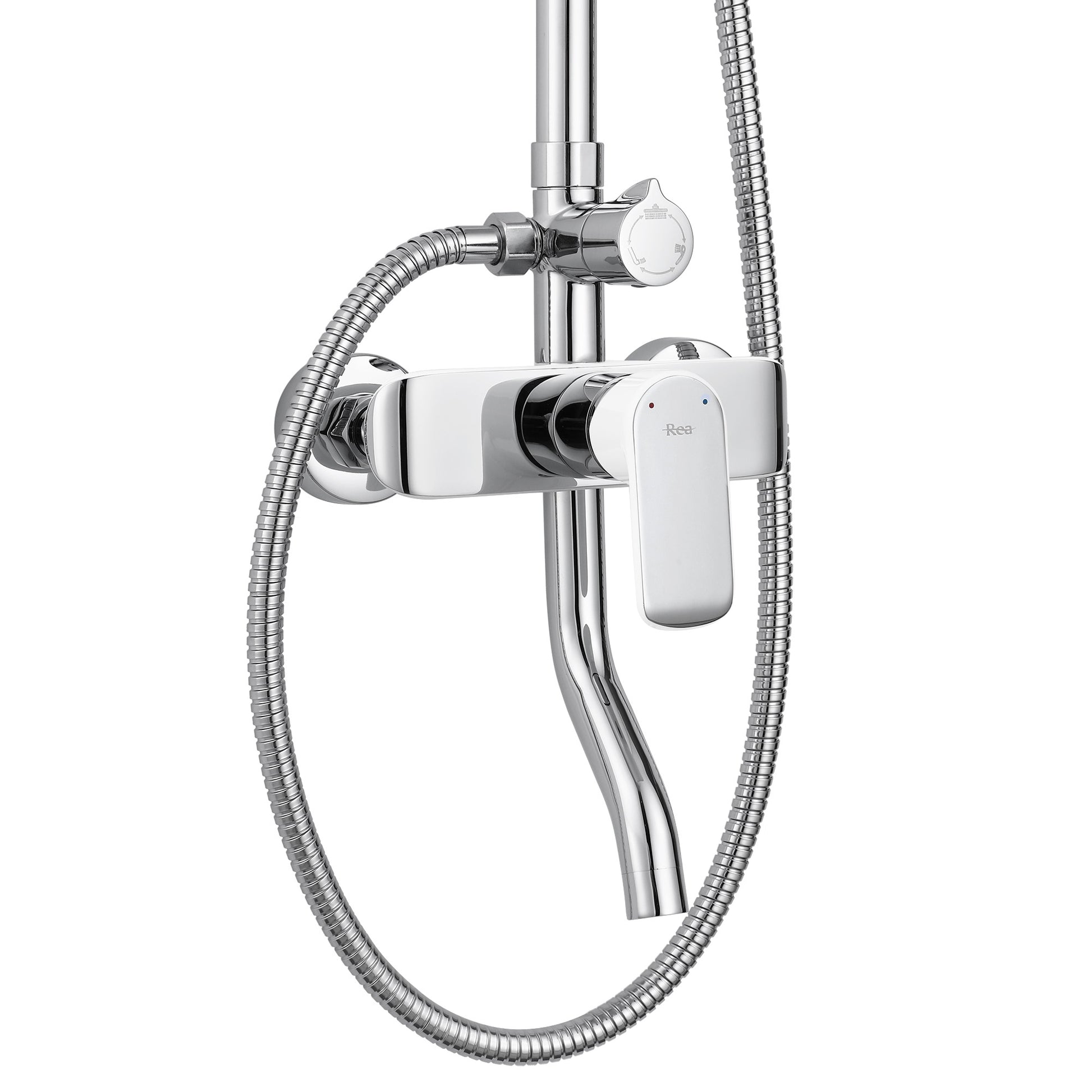 Set Dus Rea Bloom White Chrome  4