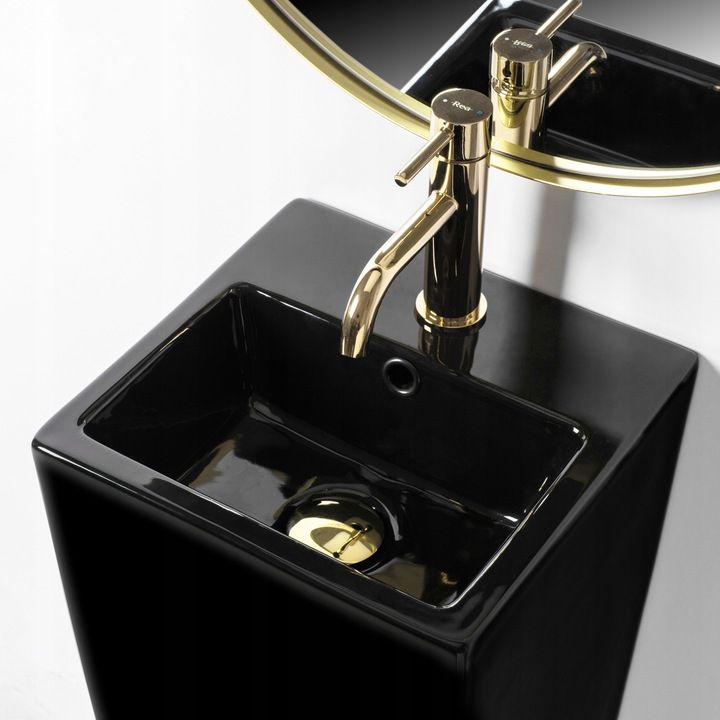 Lavoar freestanding  de sine stătător Kamila Black  4