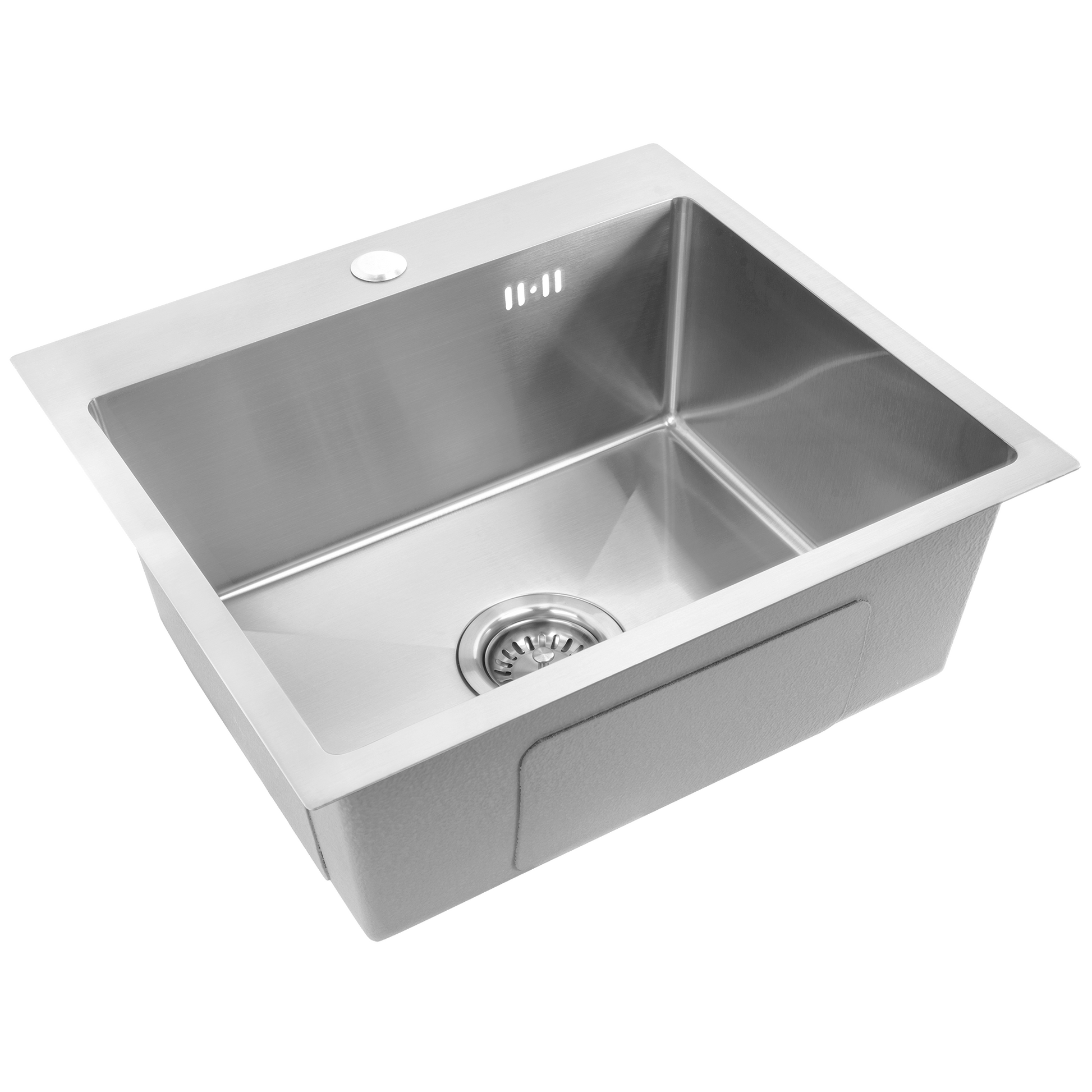 Chiuvetă Inox Liam Brush Nickel cu robinet de bucătărie 7