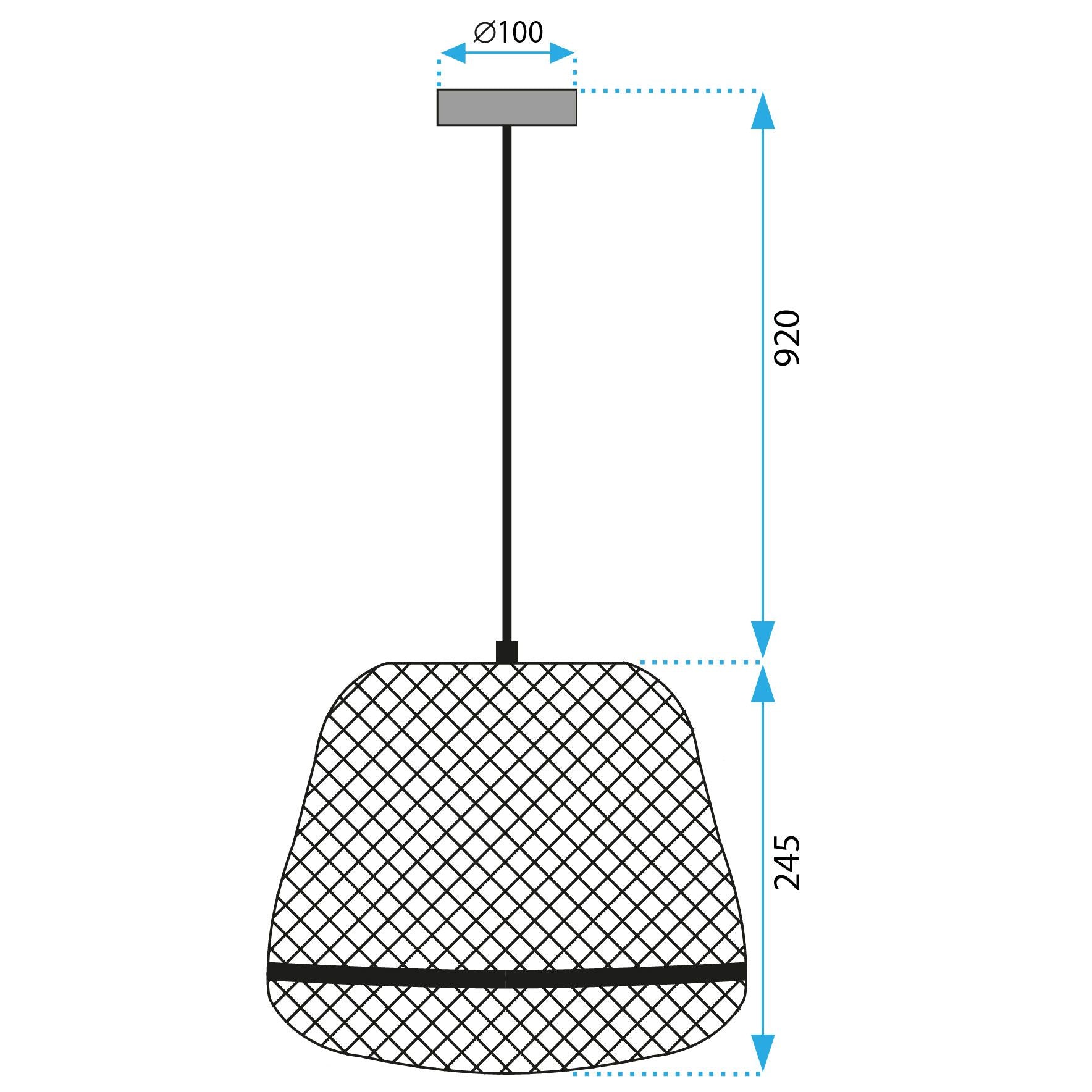 Lampă de tavan APP1338-1CP  6