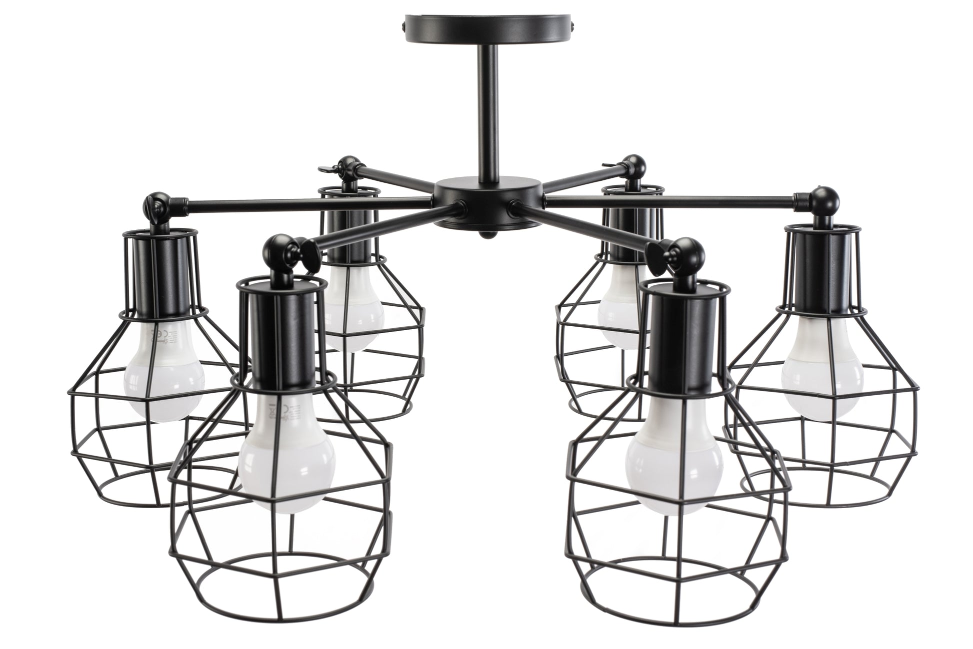 Lampă Suspendată De Tavan Din Metal Loft APP735-6C  2