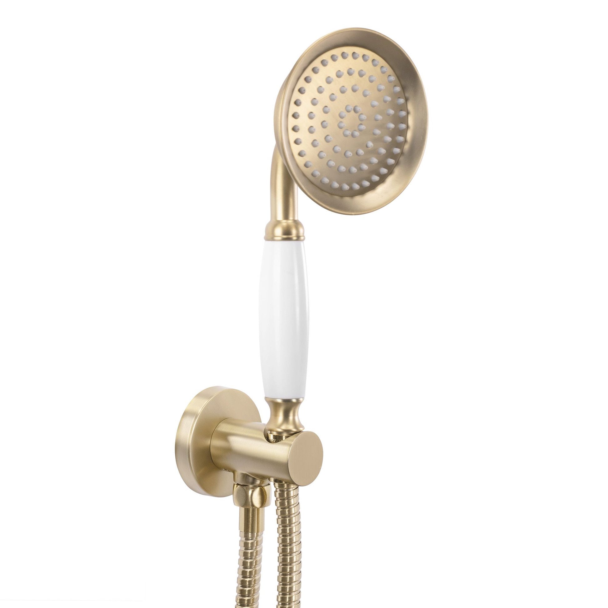 Set de dus incastrat Rea Serra Brush Gold + BOX 5