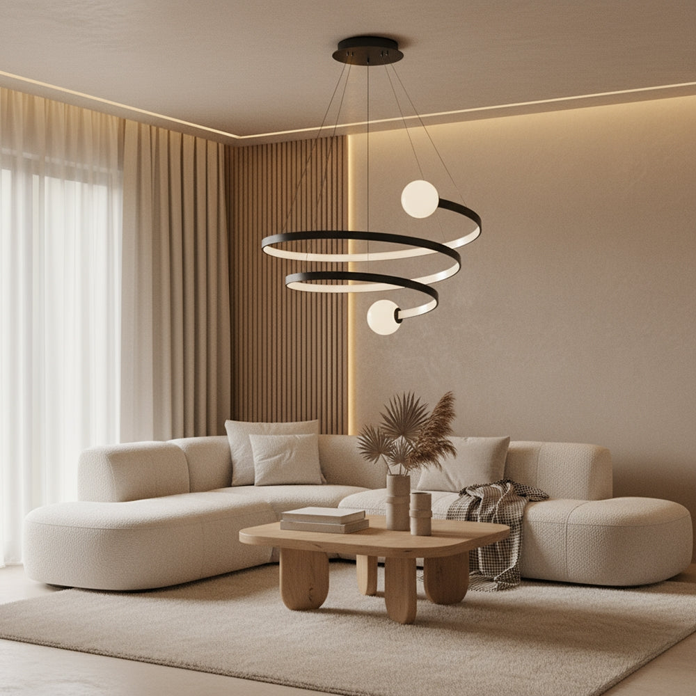 Lampă Suspendată Lhj029-cp Black  3