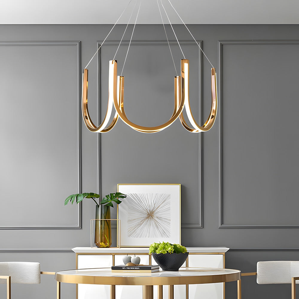 Lampă Suspendată Led App1749-cp Gold  3