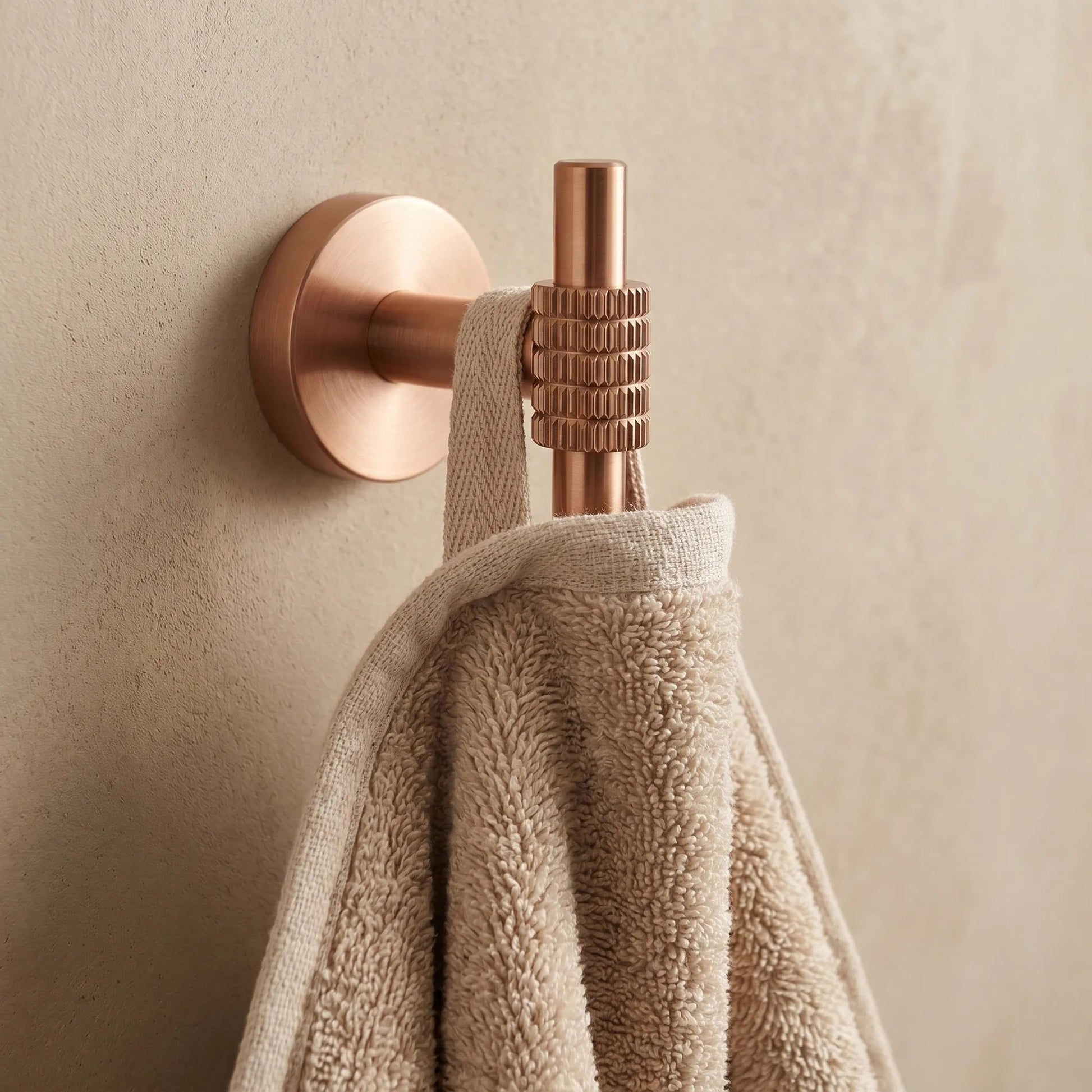 Cuier de baie 29104 Rivo Brush Copper  4