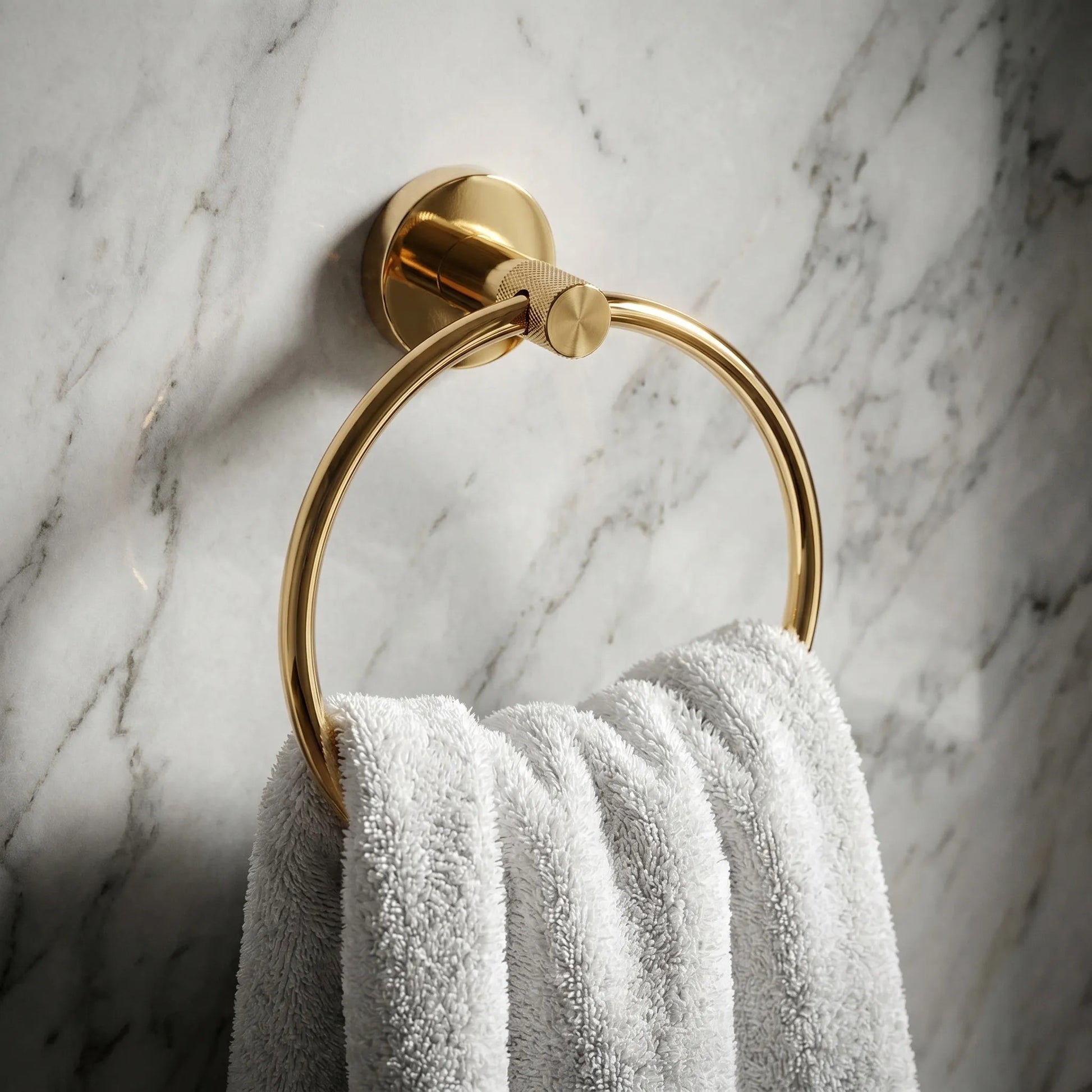 Cuier de baie Ring 6610 Modern Gold  4