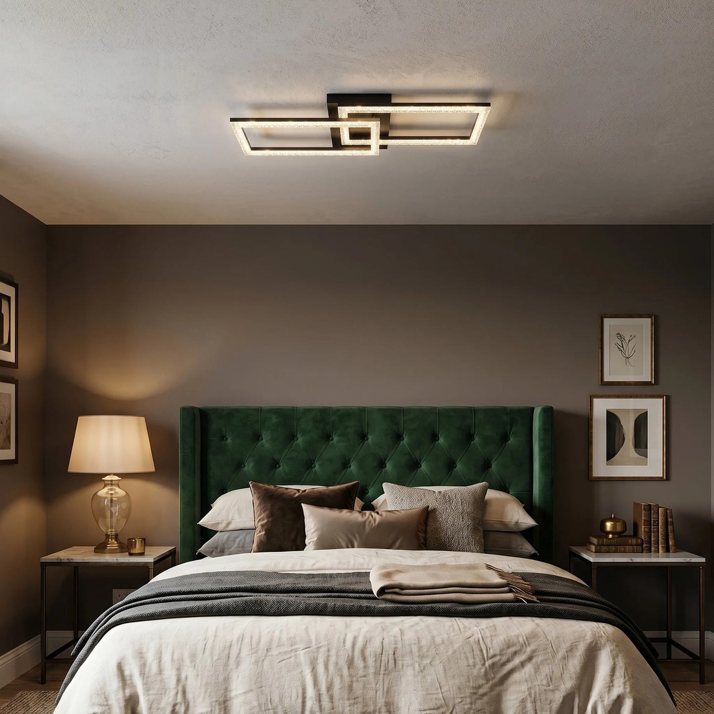 Lampă de tavan LED G155-C Black  4