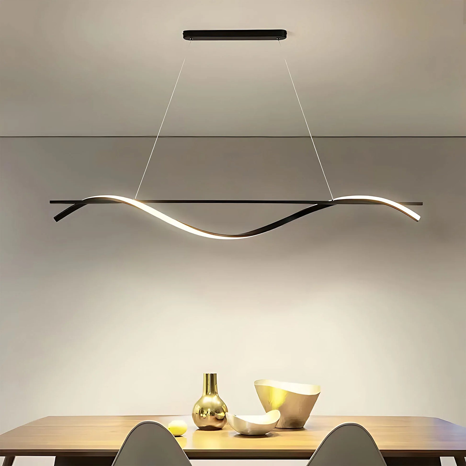 Lampă suspendată LHJ019-CP 120 cm NEAGRĂ  4