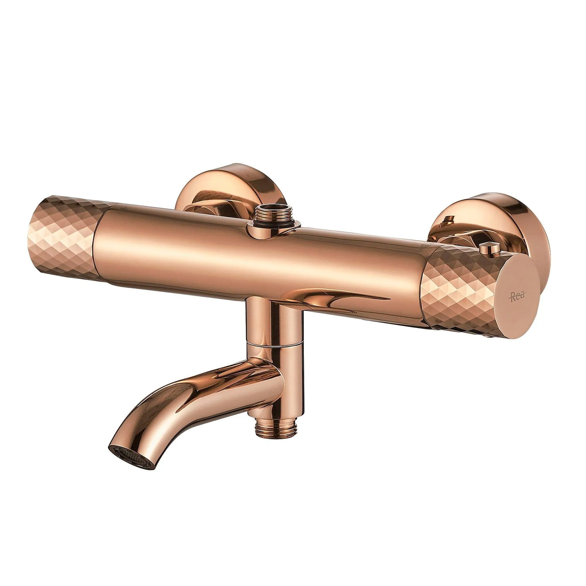 Coloana de dus cu termostat Lungo Diamond Copper  4