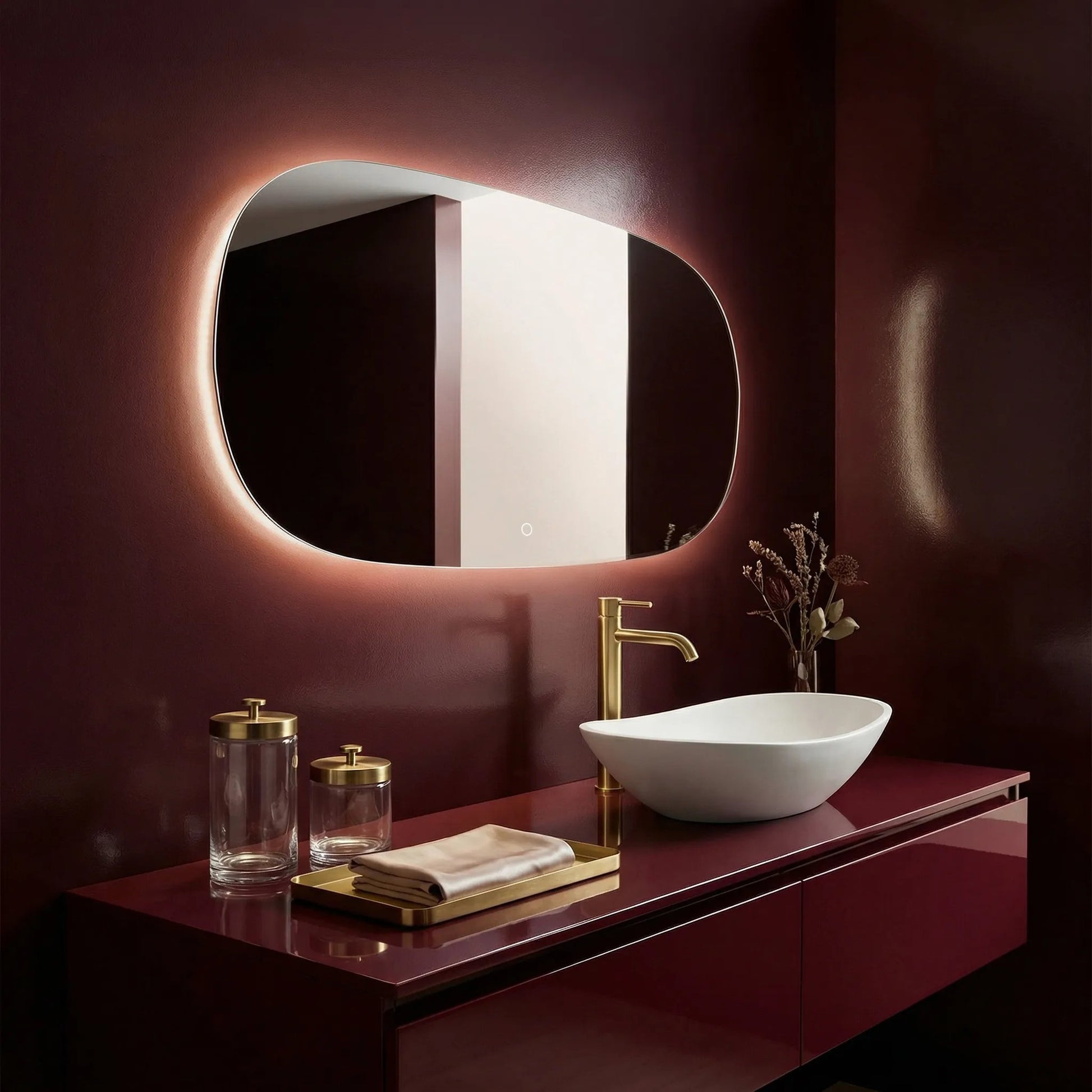 Oglindă LED 100x60cm TOP-4  4