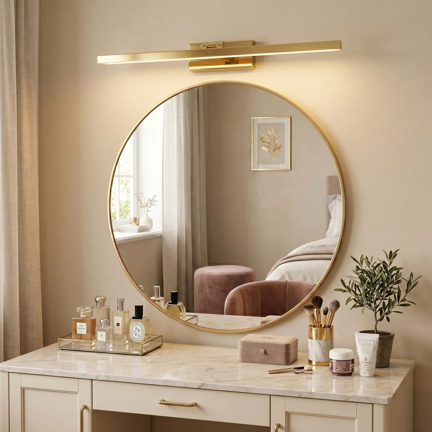 Aplică LED pentru baie APP1862-1W 80 cm GOLD  4