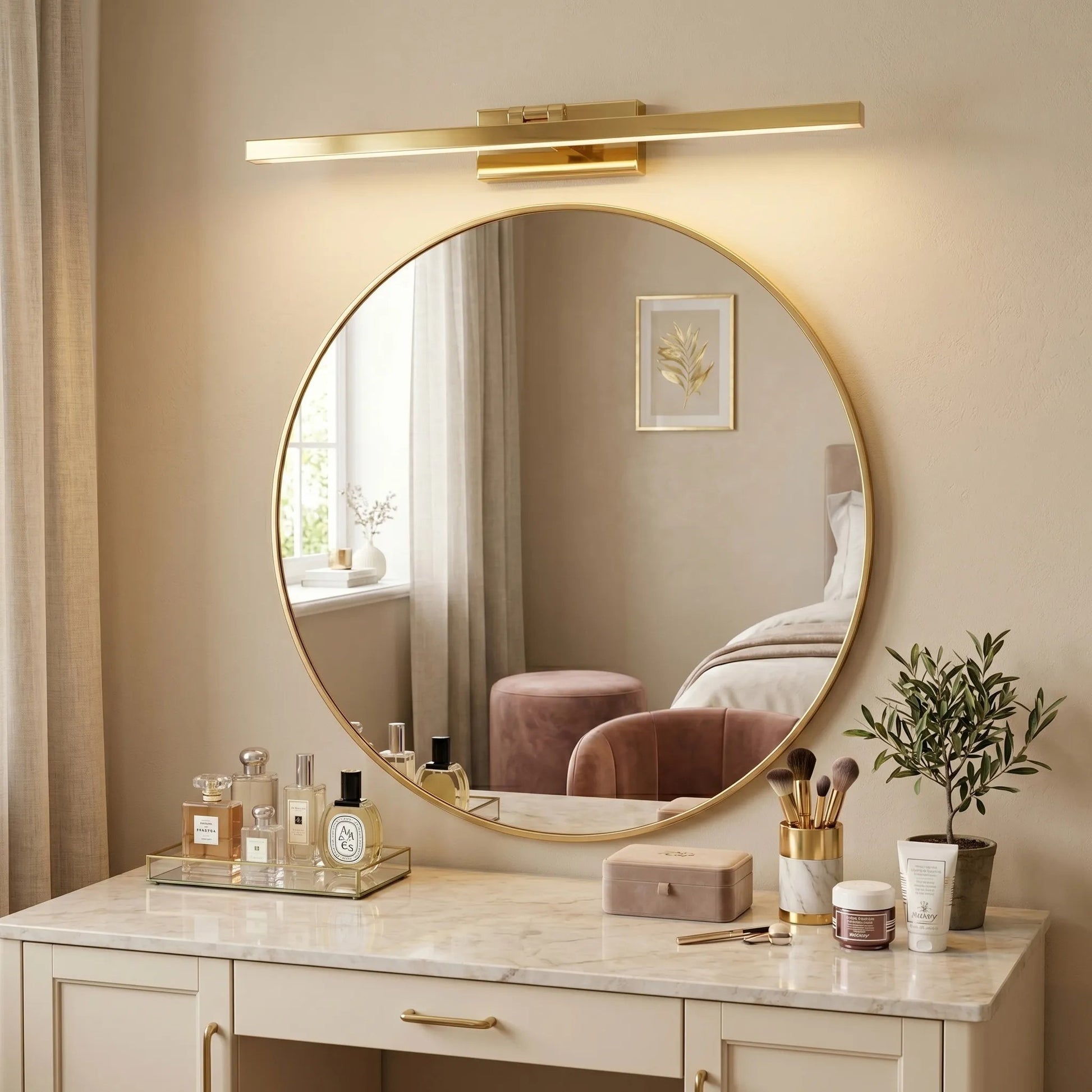 Aplică LED pentru baie APP1862-1W 80 cm GOLD  4