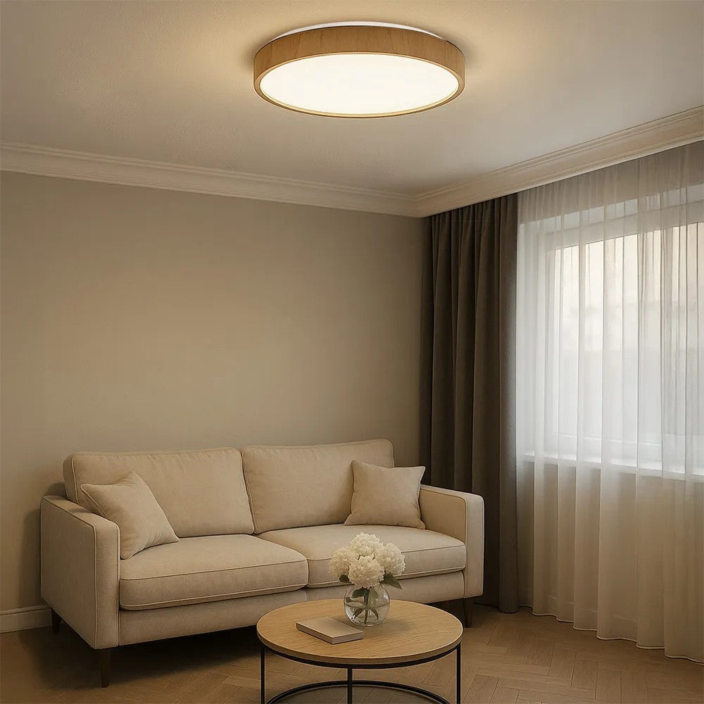 Lampă de tavan G116-C 40CM WOOD  4