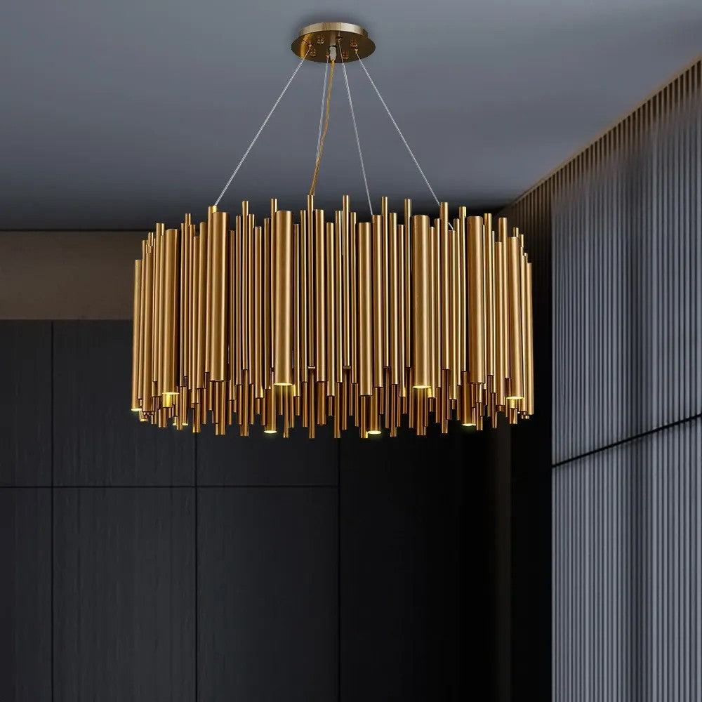 Lampă de tavan aurie APP1560-12CP  4