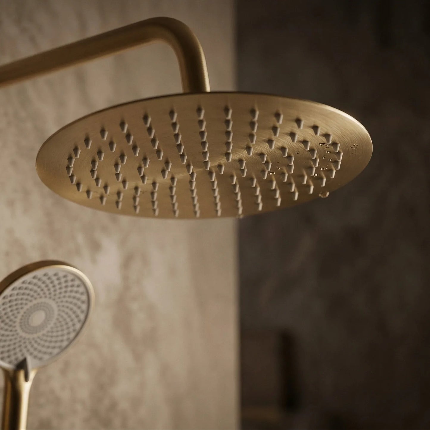 Set de duș fără pipă cu termostat Rea Lungo Gold Brush  4