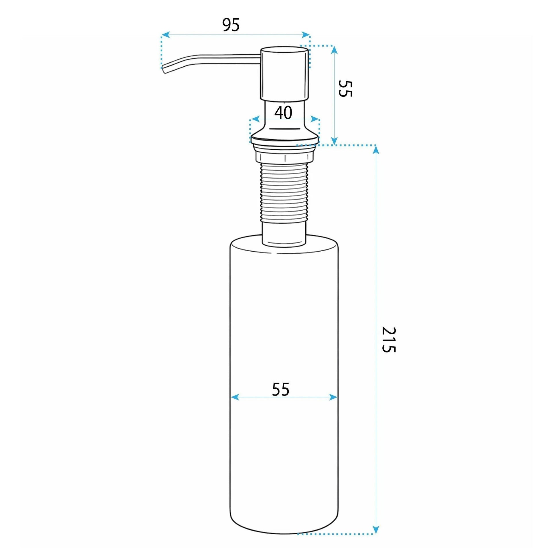 Dispenser chuveta pentru detergent Rea LON Titan  4