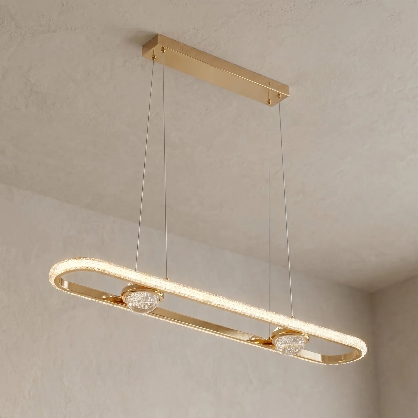 LAMPĂ SUSPENDATĂ DE TAVAN LED G159-CP GOLD  4