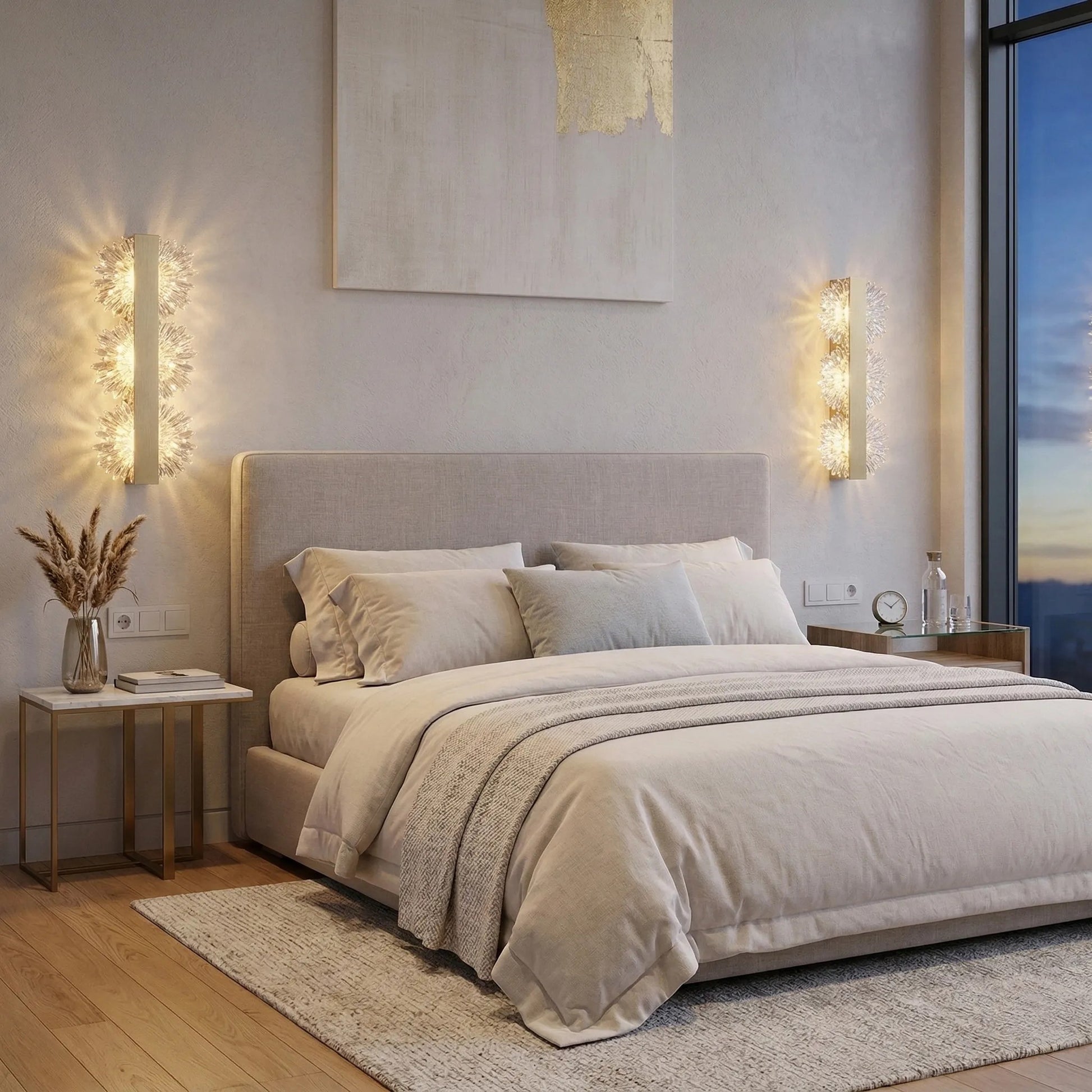 APLICĂ LED DE PERETE G149-3W GOLD BRUSH  4