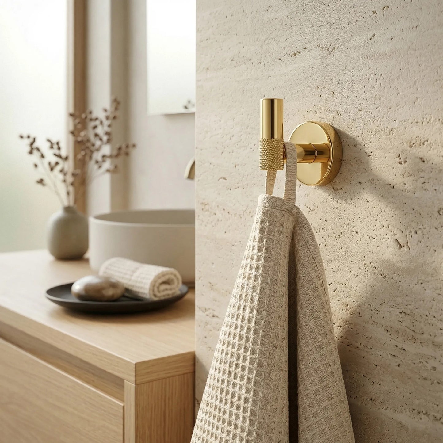 Cuier de baie 6606 Modern Gold  4