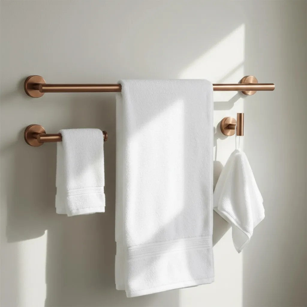 Set accesorii pentru baie  Ari Brush Copper 4 piese  4