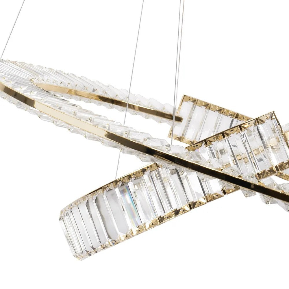 Lampa LED APP1524-CP60/80 GOLD  4