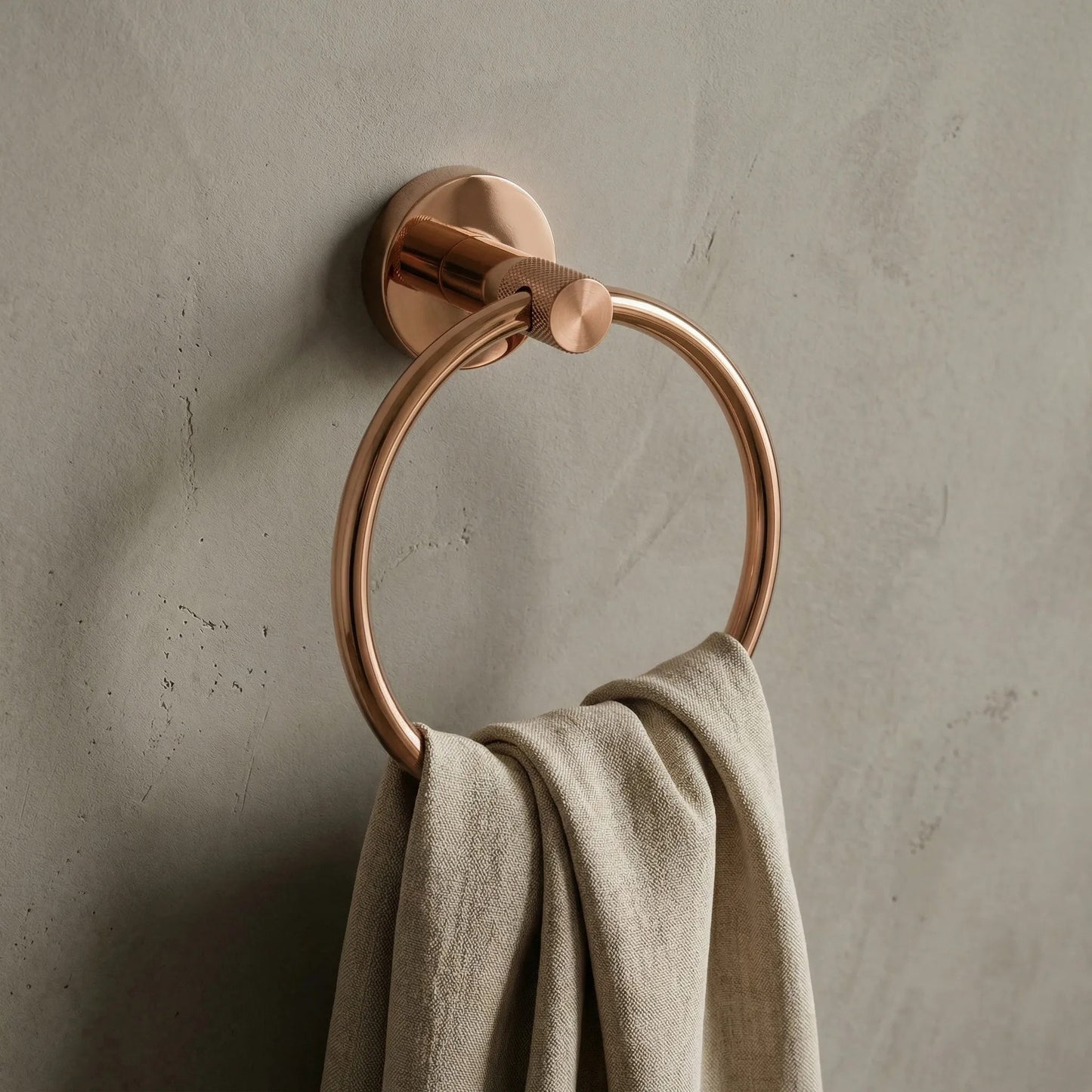 Cuier de baie Ring 6610 Modern Copper  4