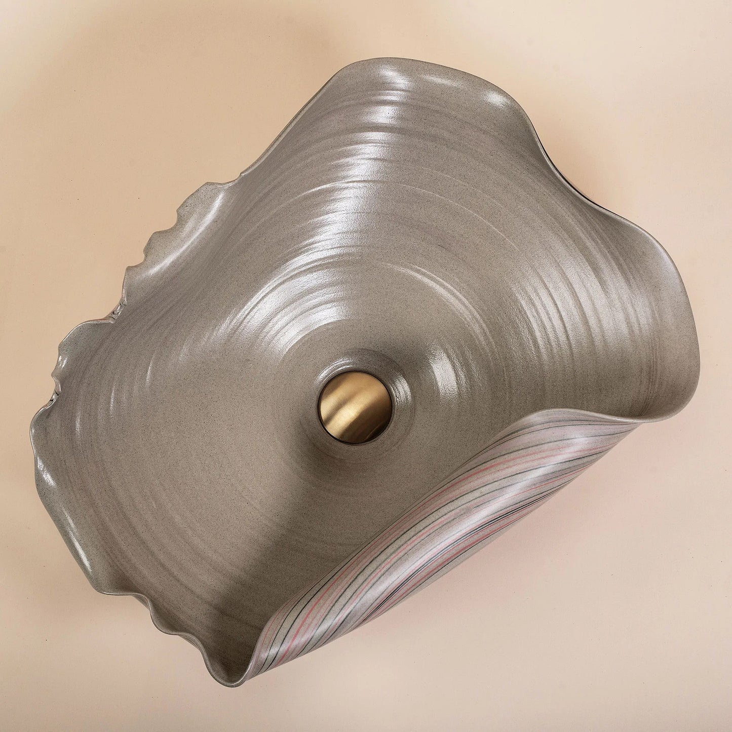 Lavoar ceramic pentru blat REA HM-17 Handmade ART  4