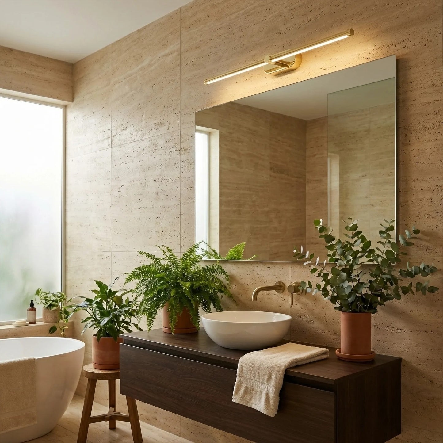 Aplică LED pentru baie APP1890-1W 60 cm GOLD  4