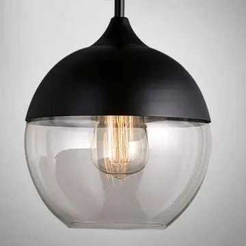 Lampa DE TAVAN SUSPENDABILA din sticla Zenit A Black  4