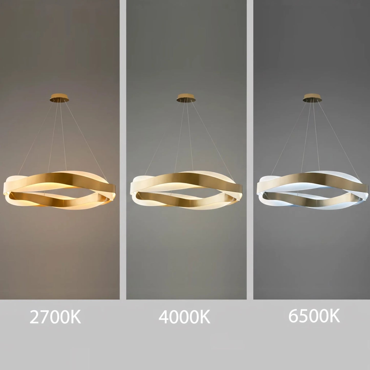 lampă suspendată LED APP1802-CP Brush Gold  4