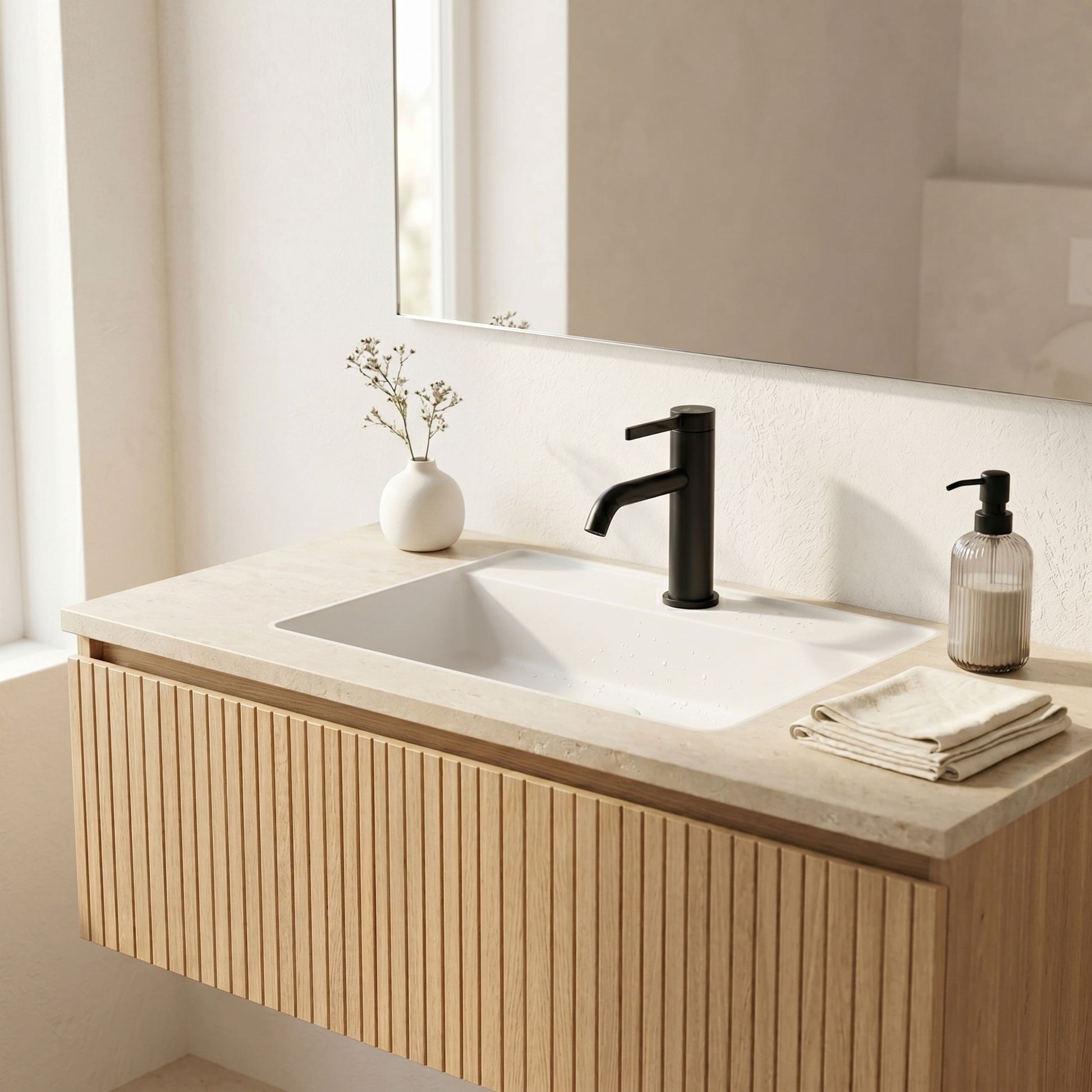 Baterie pentru baie Rea Rivo Black  4