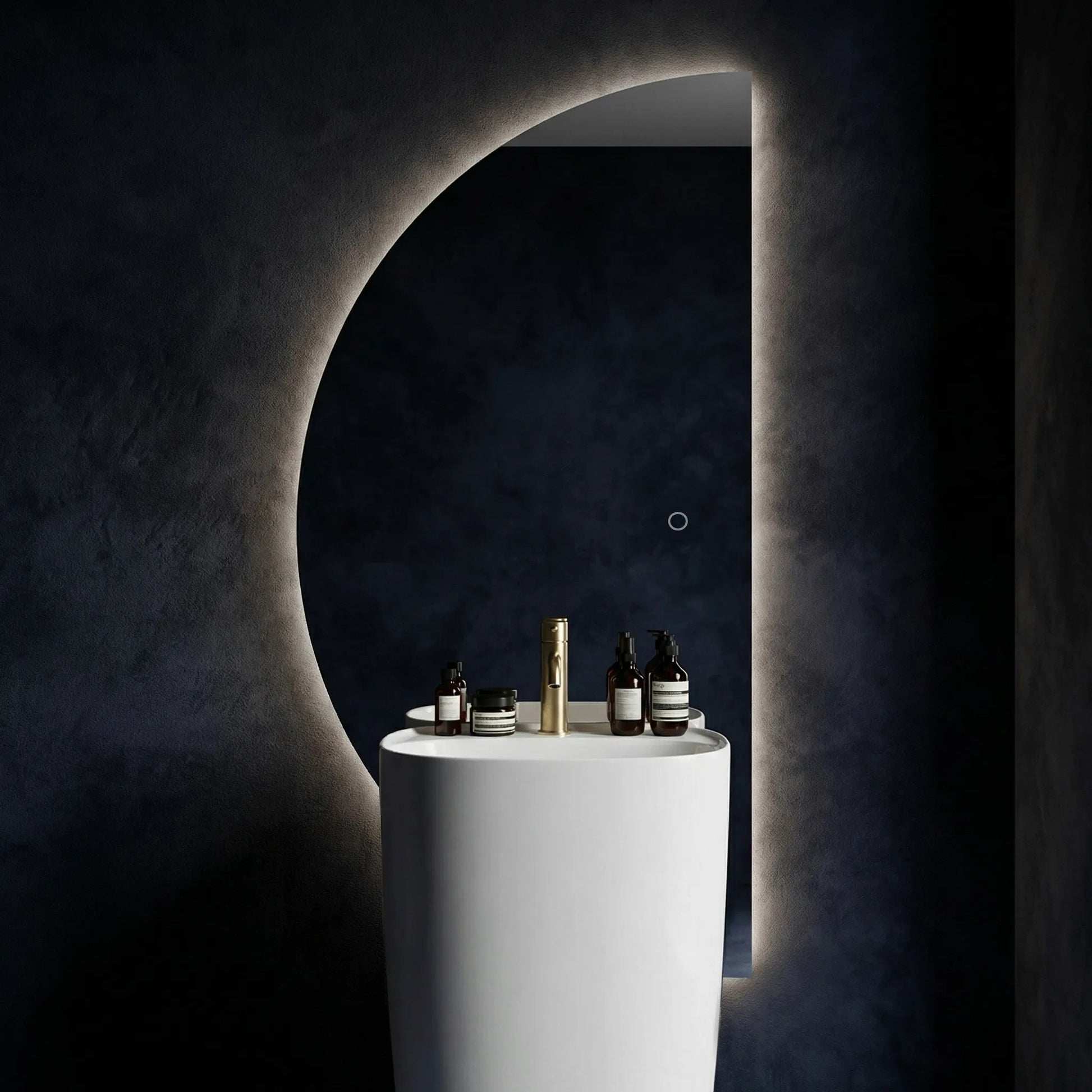 Oglindă LED 120x60cm MOON  4