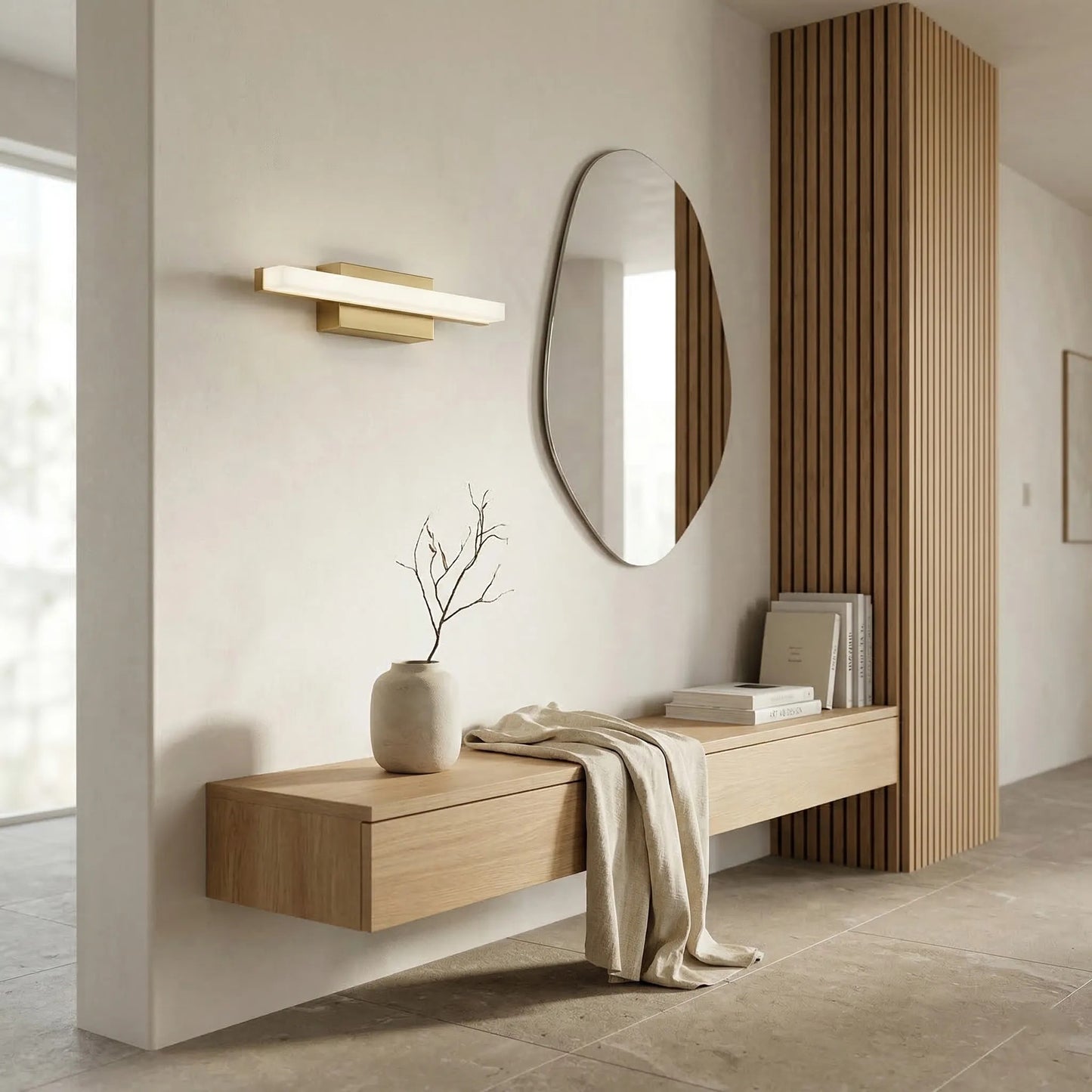Lampa de perete LED 42CM APP1851-1W BRUSH GOLD  4