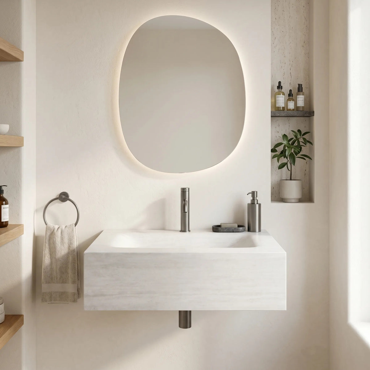 Lavoar Suspendat REA Apollo Muralto Roma 70 4