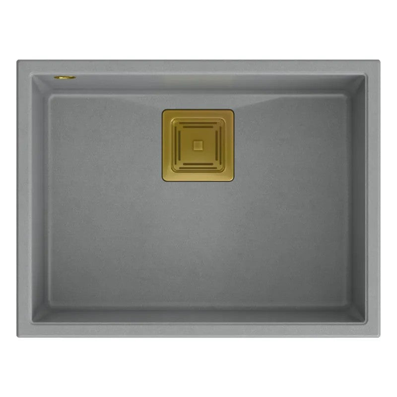 Chiuveta Din Granit DAVID 50 Grey Metallic Dop Cupru Periat 4