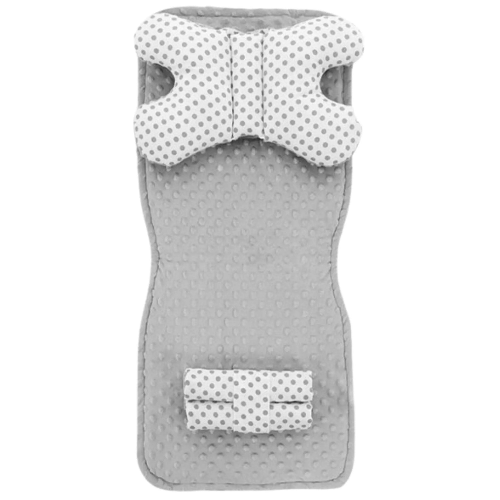 Set Pentru Carucior Cu Doua Fete 4in1 Alb/Gri 4