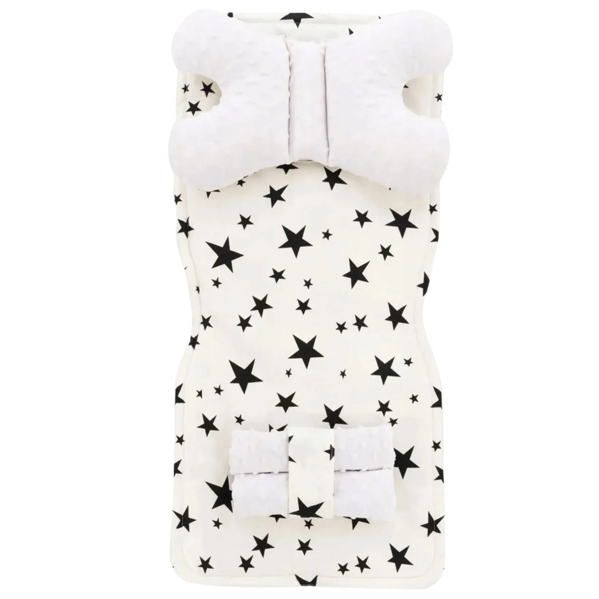 Set Pentru Carucior Cu Doua Fete 4in1 Alb/Black Star 4