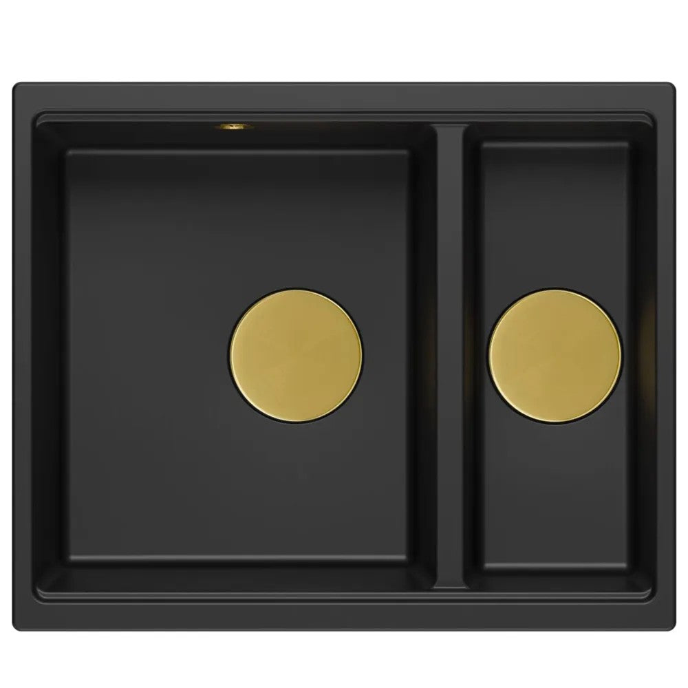 Chiuveta Din Granit Logan 150 Black Dop Negru 4